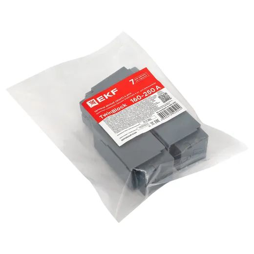 Комплект клеммных крышек (короткие) 6 шт. для рубильников TwinBlock 160-250А EKF
