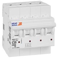 Автомат 4Р 25А C 4,5кА ВМ63 КЭАЗ OptiDin 