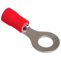 Наконечник кольцо 0,5-1,5мм2 5мм изолированный красный ПВХ НКИ IEK 20шт