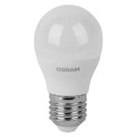 Лампа шар свд Е27 10Вт 3000К 800лм P45 матовый Osram LED Value black