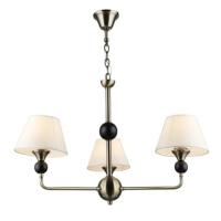 Светильник потолочный (люстра) 3*60Вт E27 бронза 