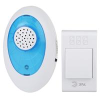 Звонок беспроводной открытая бело-синий IP20 А01 ЭРА