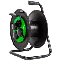 Катушка пластиковая 4-мест с заземлением с крышками