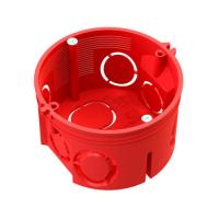 Коробка 68*42 круг бетон IP20 80-0501С 7 вводов