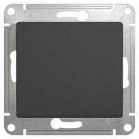 Глосса антрацит переключатель 1кл скрытая 10А IP20 
