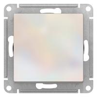 Атлас жемчуг выключатель 1кл скрытая 10А IP20 