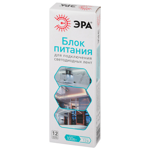 Блок питания 12В 100Вт IP67 Эра