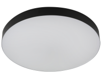 Светильник настенно-потолочный свд 60Вт 4000К 4550лм круг черный 