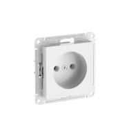 Атлас белый механизм розетки скрытая 1-мест быстрозажим. клем. IP20 