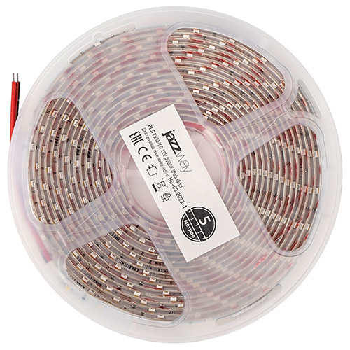 Лента свд 12В 6Вт/м 60свд/м 3000К 510лм/м 2835 IP65 Jazzway 