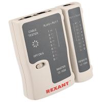 Тестер кабеля 468 Rexant RJ-45+RJ-11