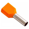 Наконечник-гильза 0,5-8 оранжевый НШВИ2 IEK 100шт