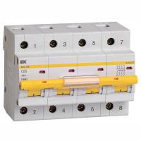 Автомат 4Р 80А C 10кА ВА47-100 IEK