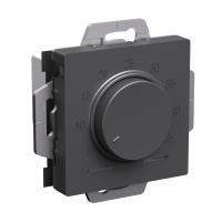 Терморегулятор теплого пола скрытая 10А базальт Systeme Electric Атлас 