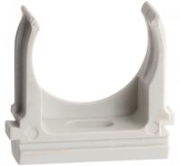 Держатель для трубы 32мм серый EKF 50шт 