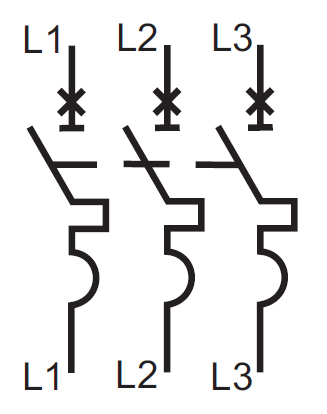 Автомат 3Р 225А 36кА ВА-303 DEKraft 