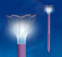 Светильник грунтовый свд на солнечной батарее пластик фиолетовый 305мм IP44 