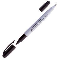 Маркер для кабеля черный 1мм/2мм Crown двусторонний