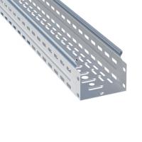 Лоток перфорированный 100*200мм 0,8мм EKF 3/12м