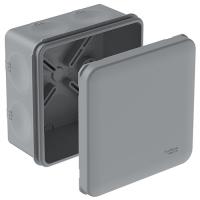 Коробка 85*85*42 квадрат серый IP66 прямой монтаж Systeme Electric