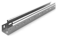 Лоток неперфорированный 50*50мм 0,55мм Ostec 