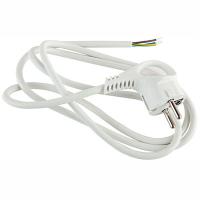 Шнур 2м ПВС 3*0,75 белый с вилкой Эра