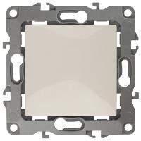 ЭРА12 выключатель скрытая слоновая кость 1кл 10А IP20 