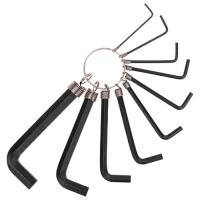 Набор ключей шестигранных 10 предметов 1,5-10мм HEX на кольце Kranz