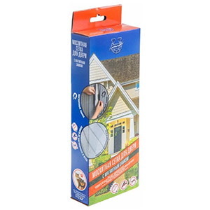 Сетка антимоскитная для двери 2,1*1м Rexant магнитный замок коричневая