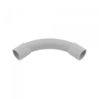 Поворот 90° 32мм IP40 труба-труба серый пластик DKC штучно ШК