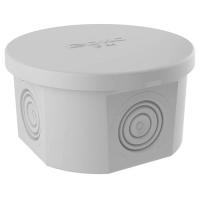 Коробка 80*40 круг серый IP44 DKC