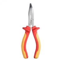 Тонкогубцы изогнутые 160мм диэлектрические EKF Expert