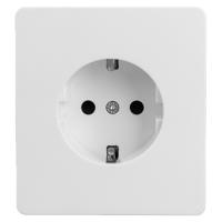 Миле Раунд перламутр механизм розетки скрытая 1-мест заземление шторки IP20