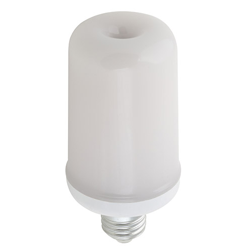 Лампа свд LED-L60-6W/Flame/E27/PLD01WH Uniel