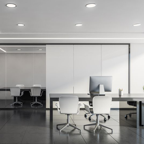 Даунлайт свд ДЛ-145 круг 9Вт 4000К  750лм белый IP40 ДВО1713 IEK