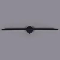 Светильник настенный (бра) свд 26Вт 4500К 1400лм черный Россвет с выключателем