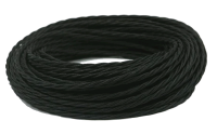 Ретро 3*1,5 черный провод витой (50м) PlexUp