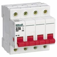Выключатель нагрузки 4Р 32А ВН-102 DEKraft