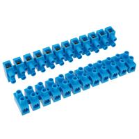 Клеммник ЗВИ 60А 12пар 25мм2 синий Rexant 