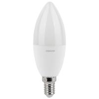Лампа свеча свд Е14 10Вт 6500К 800лм B37 матовая Osram LED Value