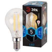 Лампа шар свд Е14 5Вт 4000К 545лм P45 прозрачный филамент ЭРА комплект 6шт