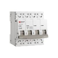 Автомат 4Р 40А C 4,5кА ВА47-63N EKF PROxima 