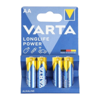 Батарейка AA(пальчик) алкалиновая BL4 VARTA Long Life 