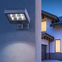 Прожектор с датчиком движения c выносной солнечной батареей, 6LED,150lm