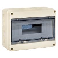 Бокс 12мод навесной серый прозрачная дверь IP65 ЩРН-ПГ EKF 