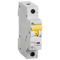 Автомат 1Р 10А C 6кА ВА47-60М IEK 