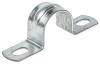 Скоба двухлапковая 10-11мм сталь PlexUp 25шт 