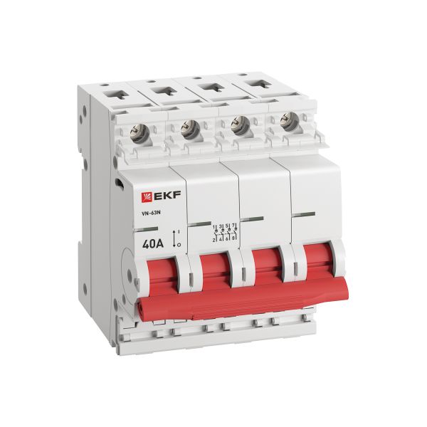 Выключатель нагрузки 4Р 40А ВН-63N EKF PROxima