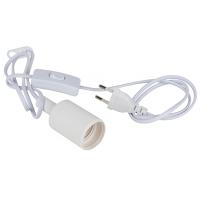 Патрон Е27 с проводом, выключателем и вилкой для фитоламп ЭРА 