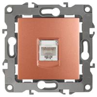 ЭРА12 медь механизм RJ45 скрытая 1-ая  